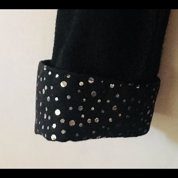 Vintage St John Knit Black Dress Sequins sz 6 USA Original Owner Holiday Dress - Picture 8 of 16